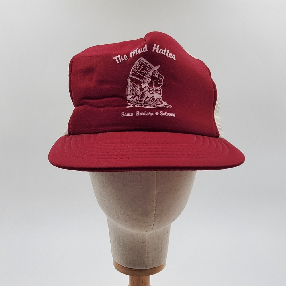 The Mad Hatter Santa Barbara Vintage Mesh Snap Back Trucker Hat